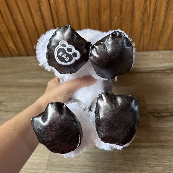 Build A Bear Silver Snow Reindeer 15" Plush Santa Outfit Medallion Christmas - Picture 7 of 7